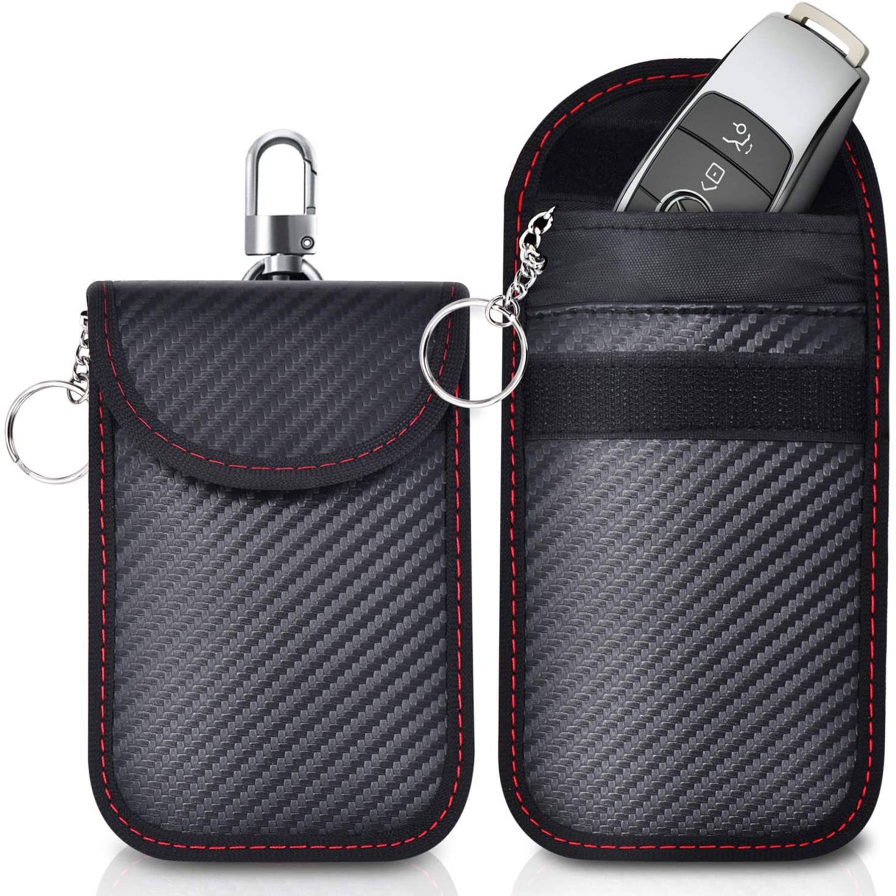 Polyester Anti-magnetic anti-theft car key pouch 2