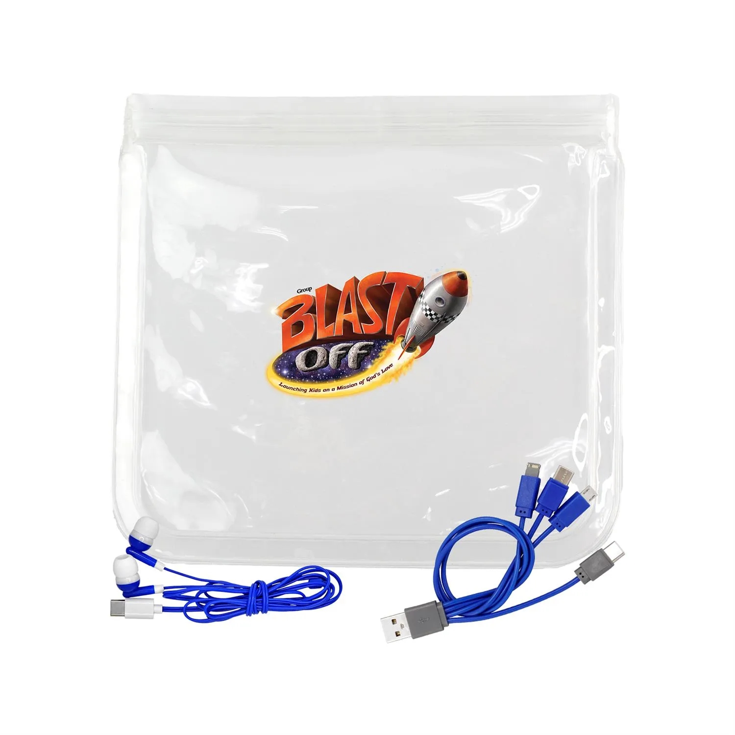 Clear Cable & Ear Bud Set 19