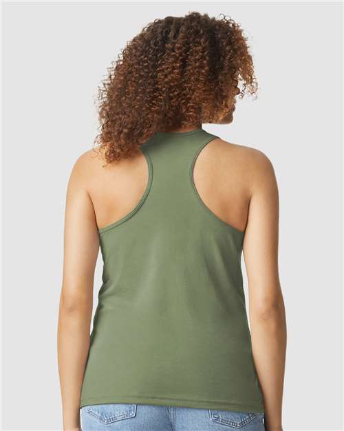 Women's Softstyle® CVC Racerback Tank Top - 64220LCVC 68