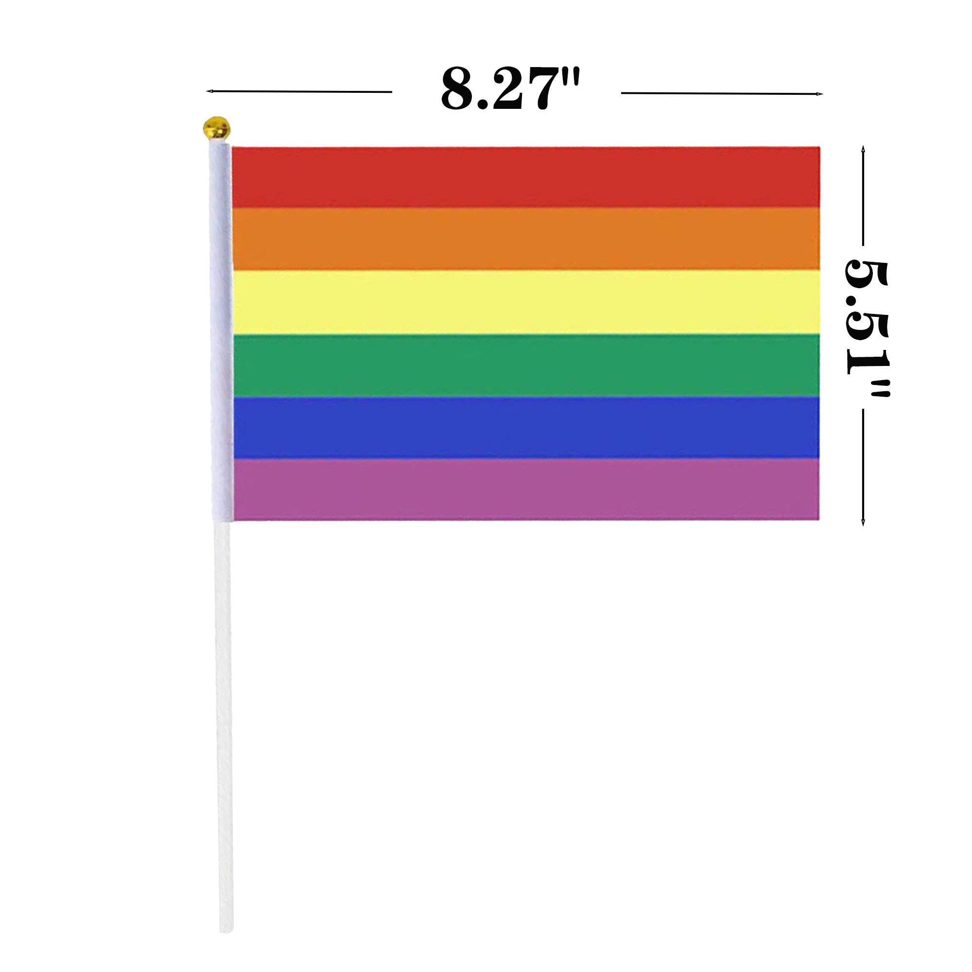Customized Hand-Waving Flag 4