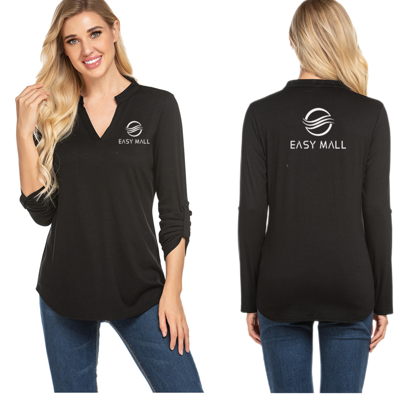 Women'S Long Sleeve Basic Bottoming Shirt 2
