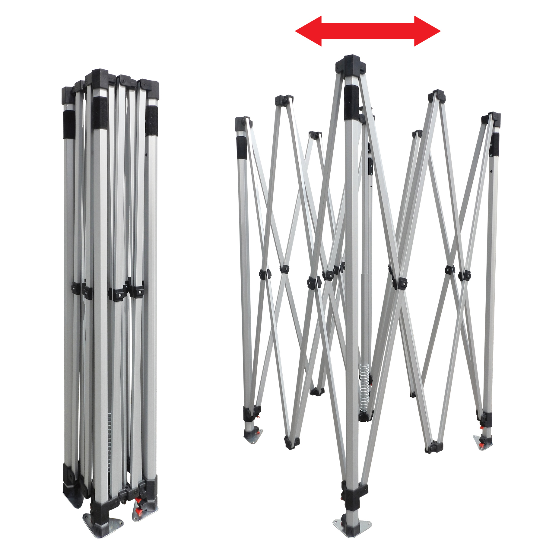 10' Heavy Duty Tent With Three Full Double Sided Walls 12