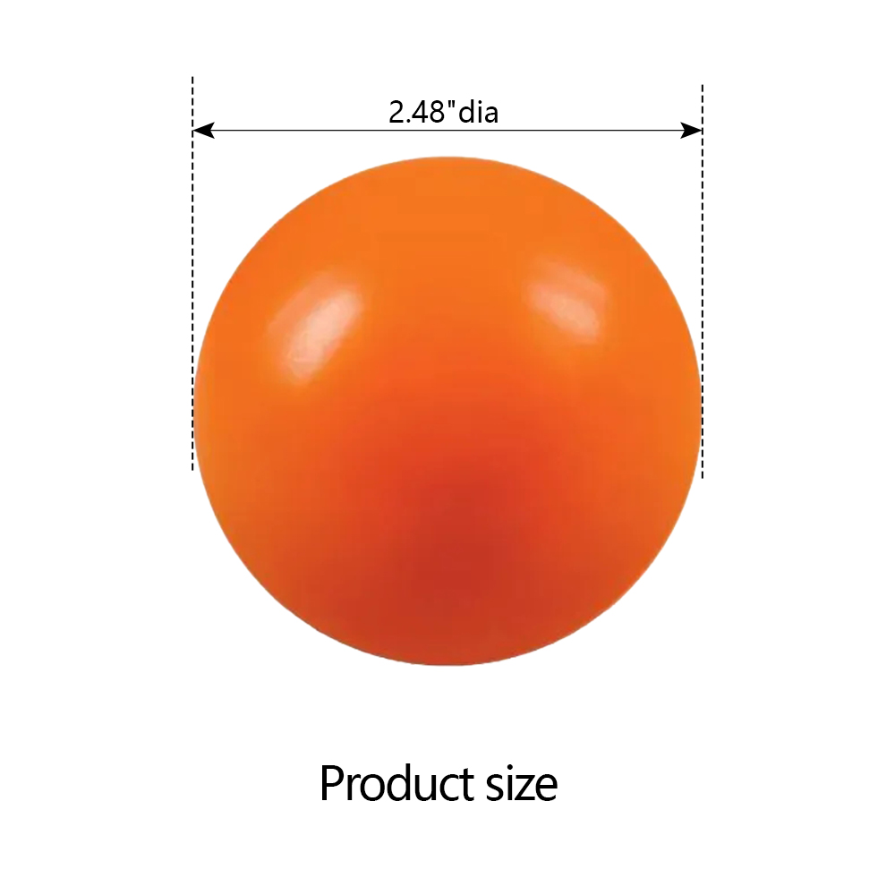 Promotional Solid Color Round Stress Ball 17