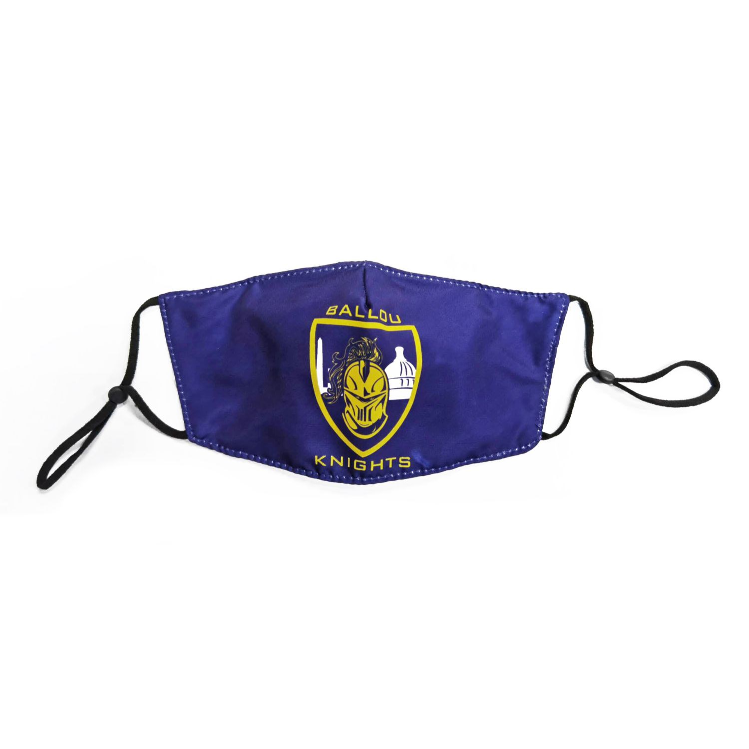 3 Layer Face Mask Lanyard Combo w/ Custom Imprint Polyester 4