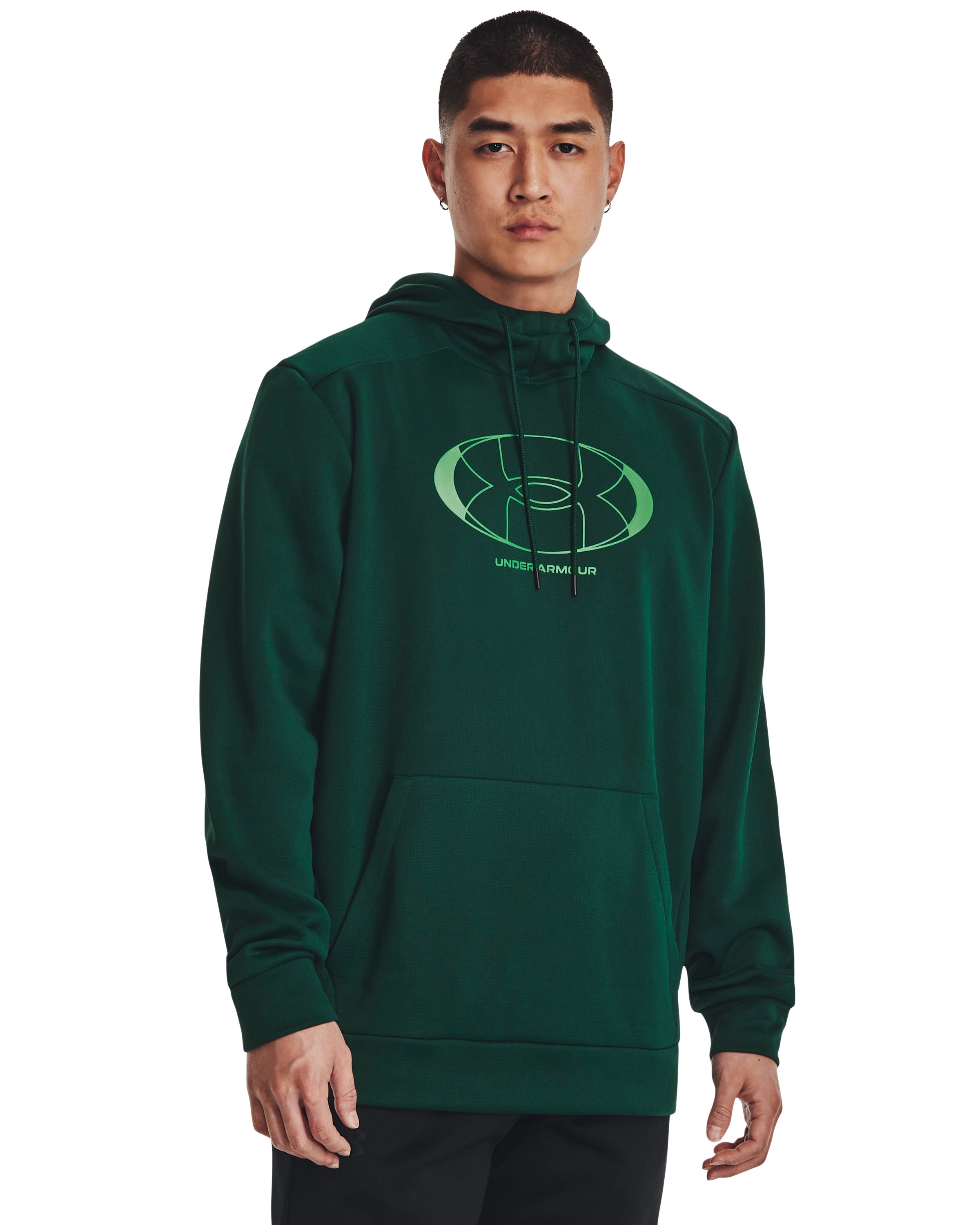 Men's Armour Fleece Graphic Hoodie, custom hoodie or sweatshirt with logo imprint 6