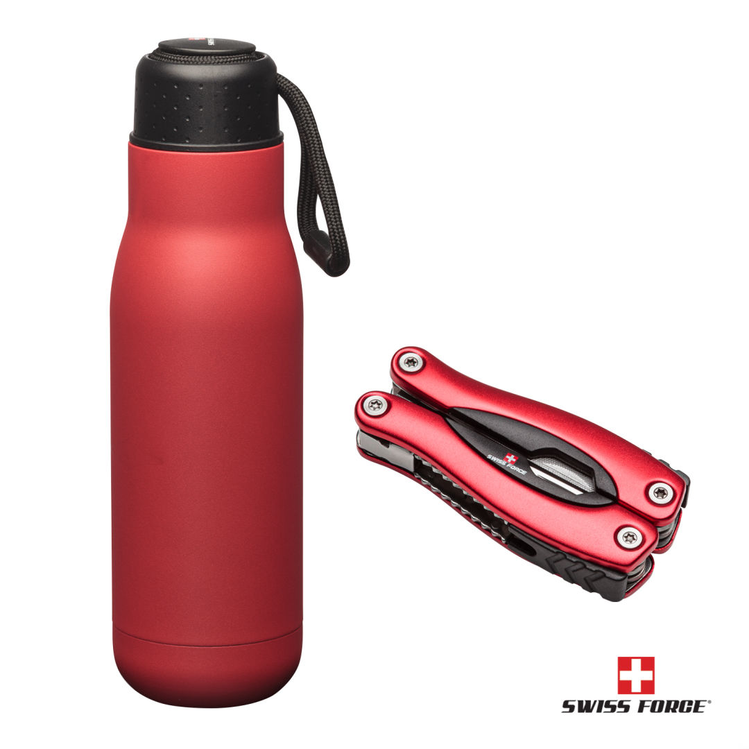 Swiss Force® Bonam Bottle & Multi-Tool Gift Set 2