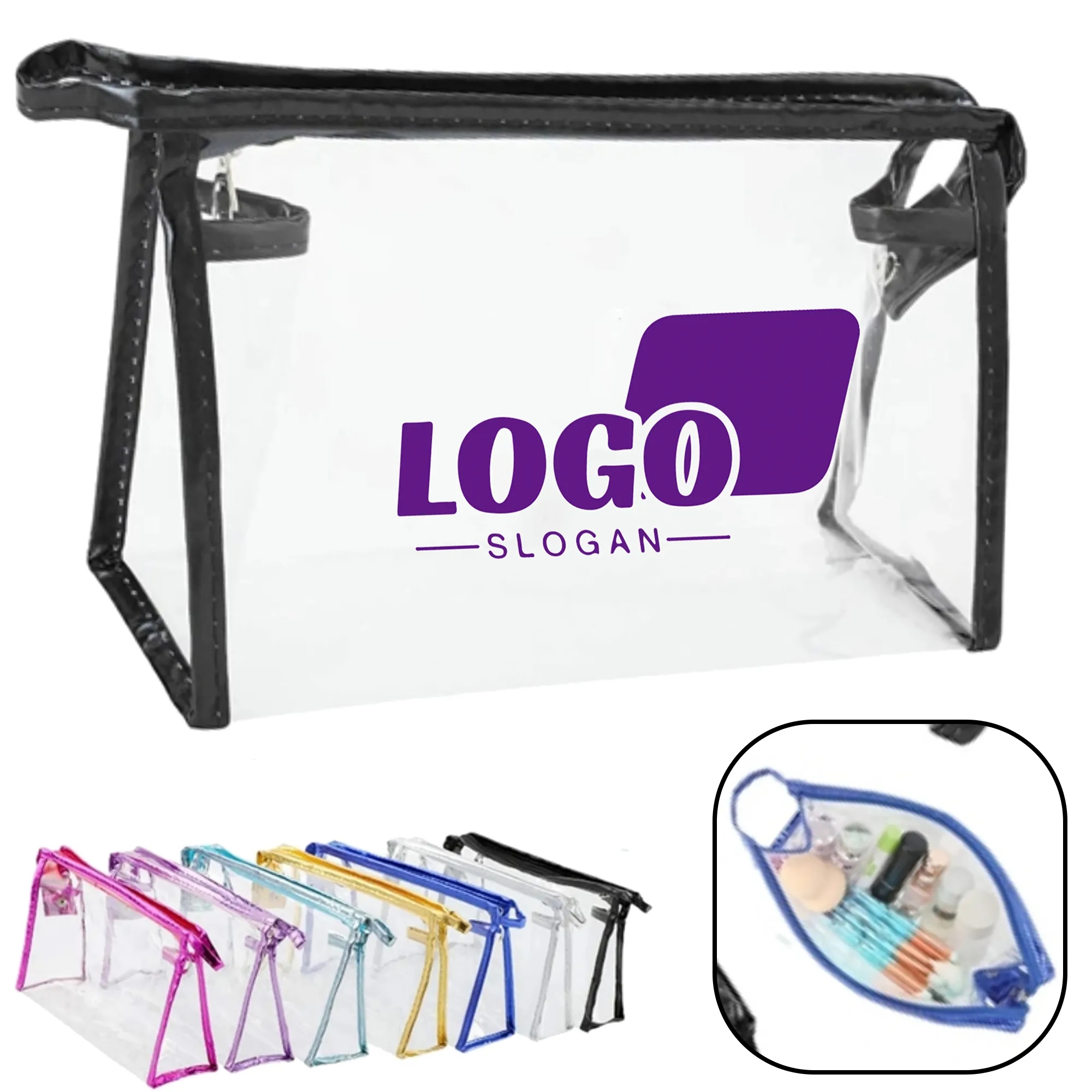 Clear Travel Toiletry Pouch 2