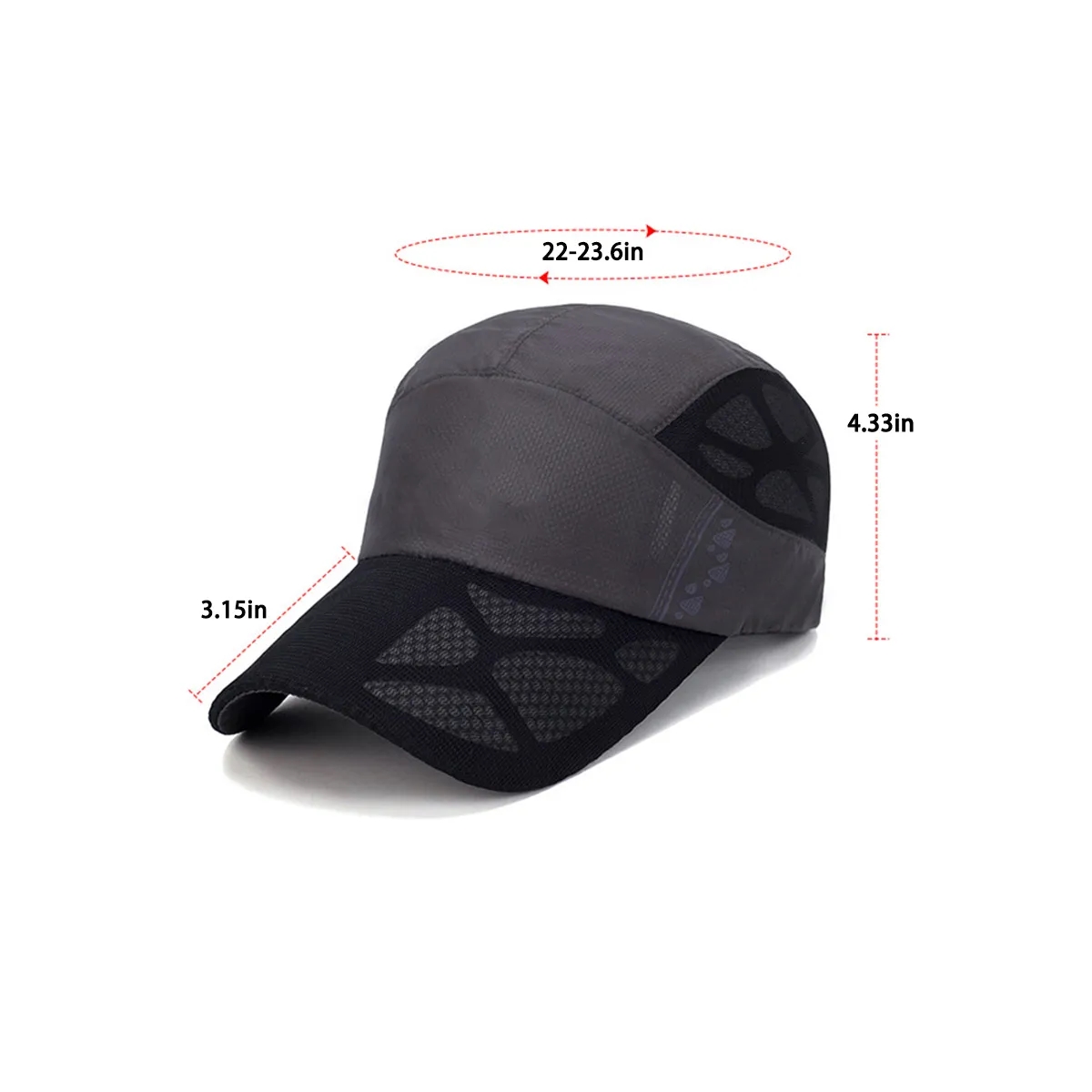 Sun Protection Breathable Fast Dry Unisex Sports Cap 3