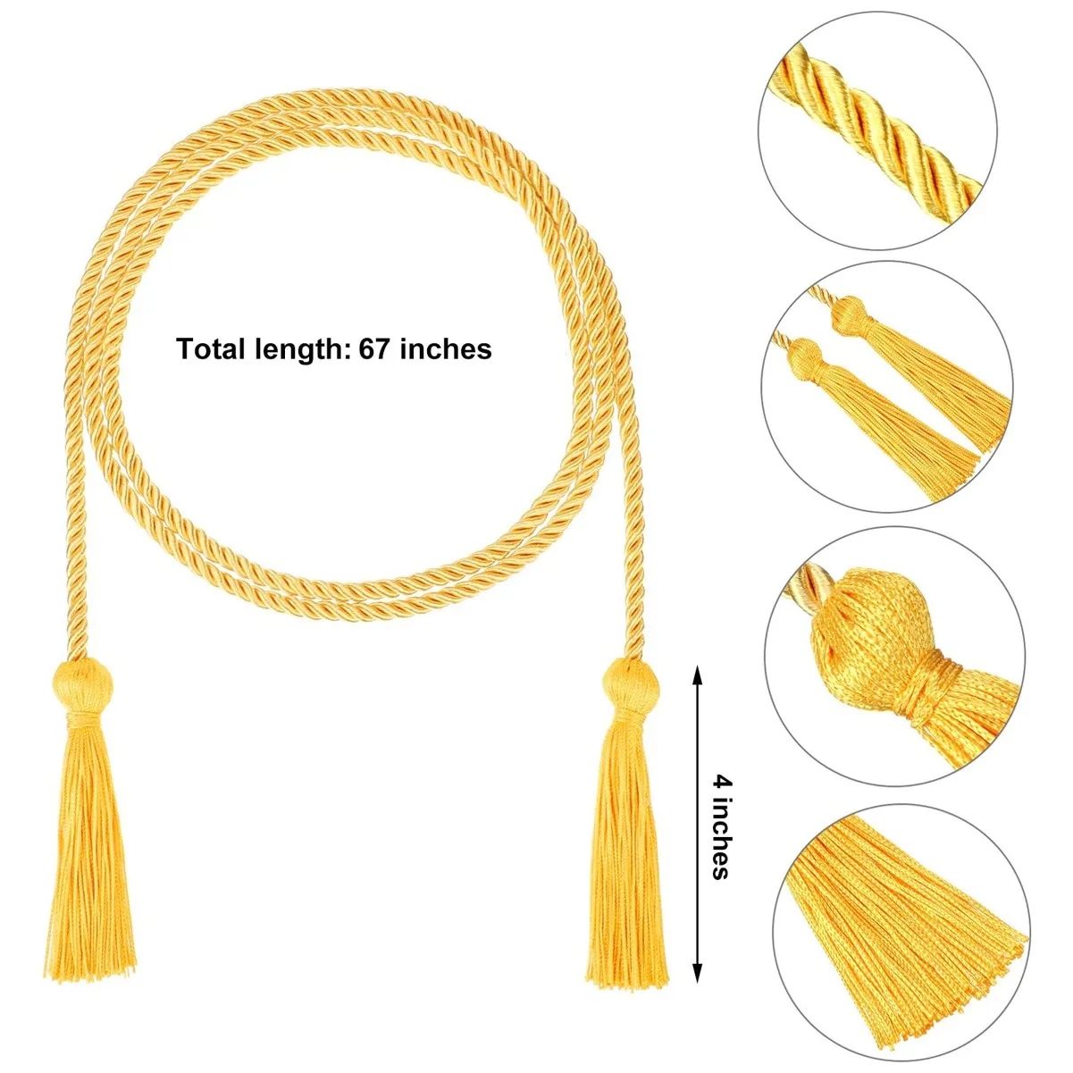 Graduation Honor Cords with Tassel 7