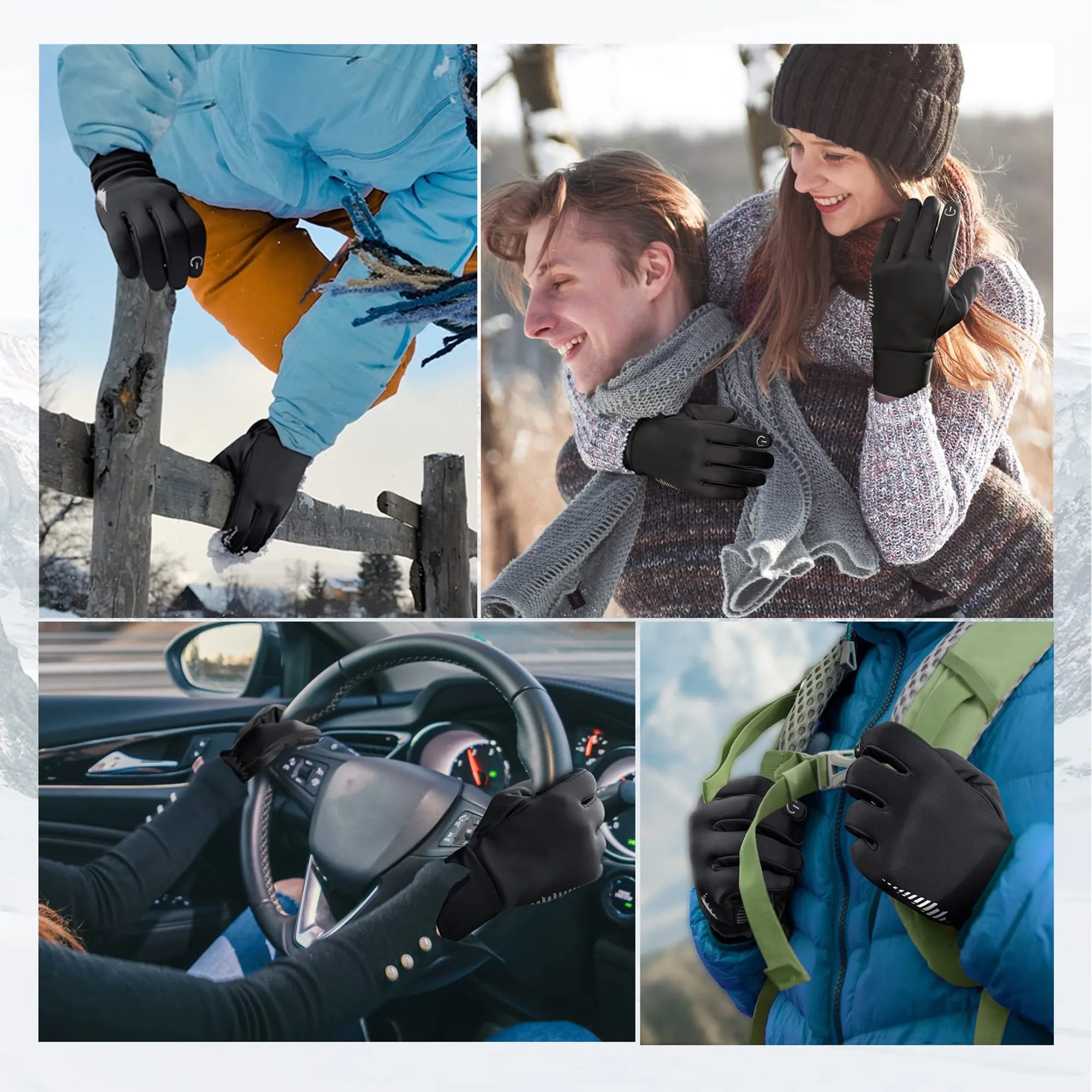 Warm Winter Touchscreen Gloves 7