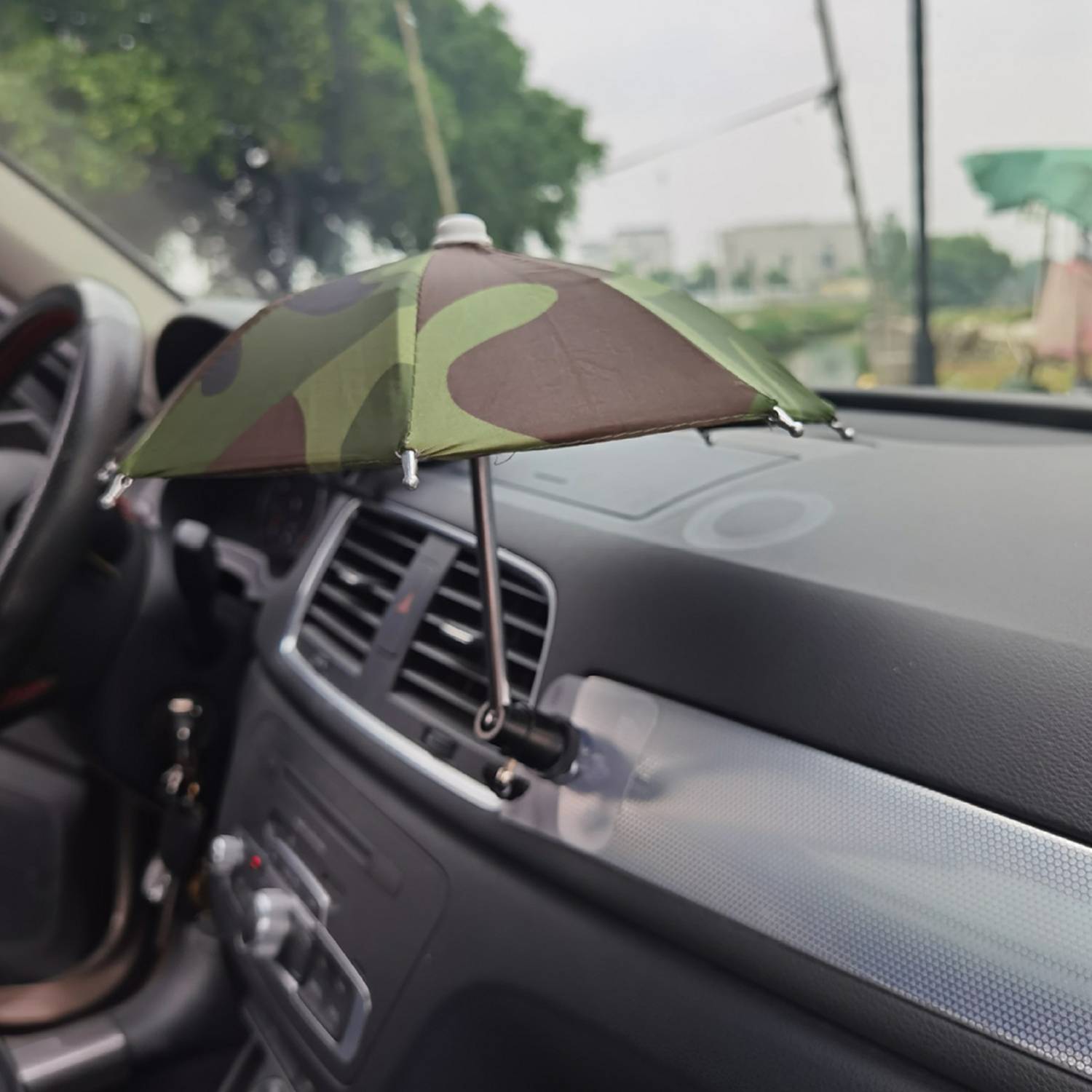 Mini Umbrella Outdoor mobile phonere flective shield 7