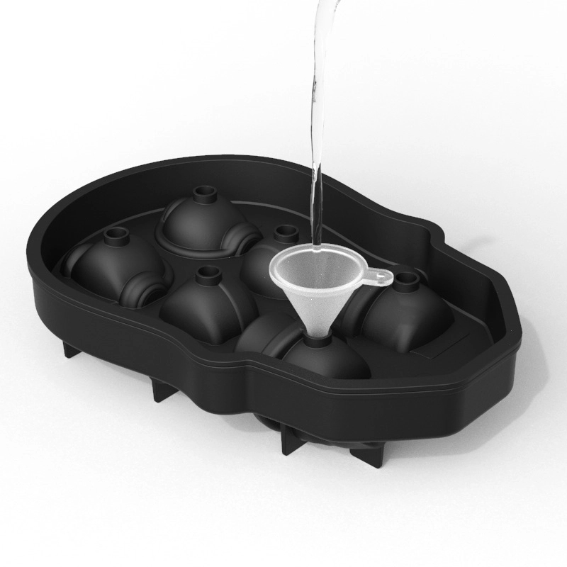 Whiscky Skull Ice Mold Set W/ Box 3