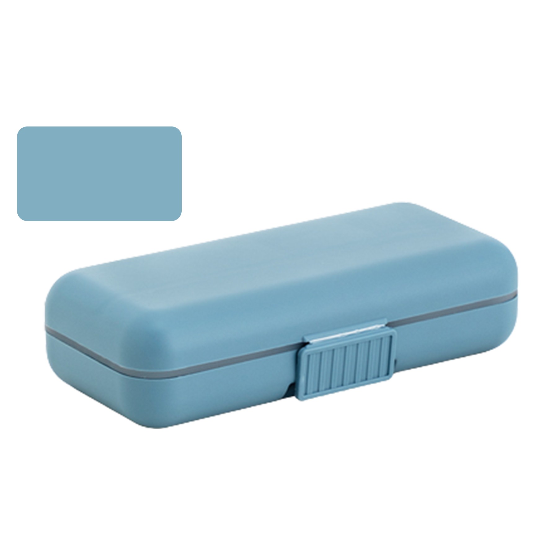 Flip-Top Medicine Box W/8 Compartments 3