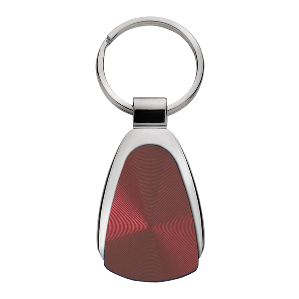 Swirl Effect Teardrop Keytag 1