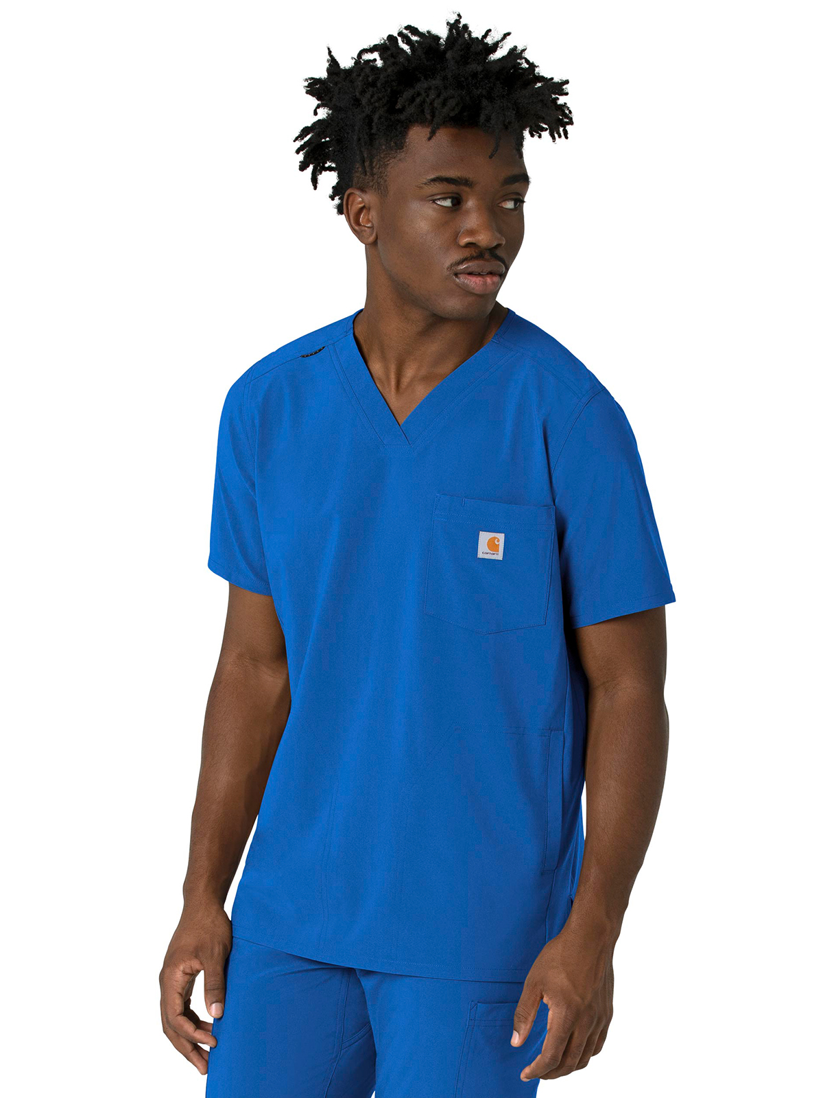 Carhartt Scrubs - Force Cross-Flex - Men's Three-Pocket V-Neck Top