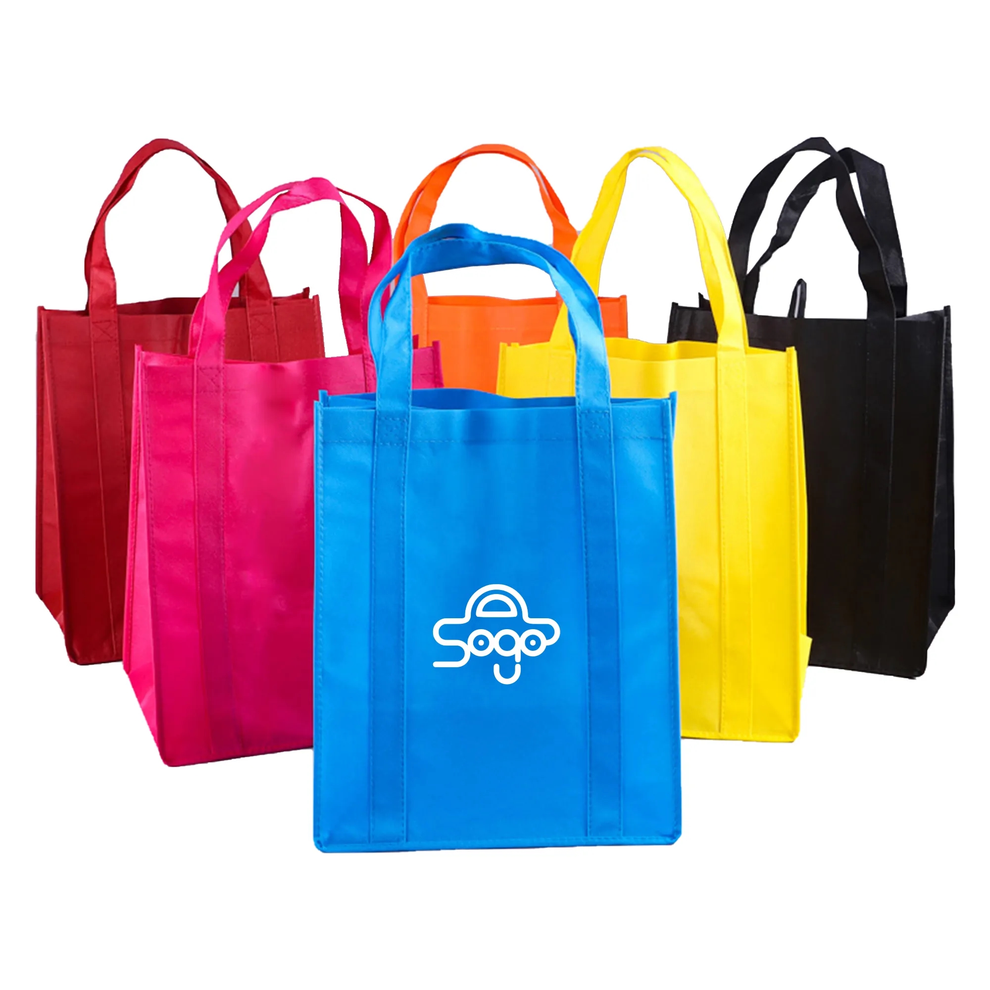 15"x13"x10" Non-Woven Grocery Tote Bag 3