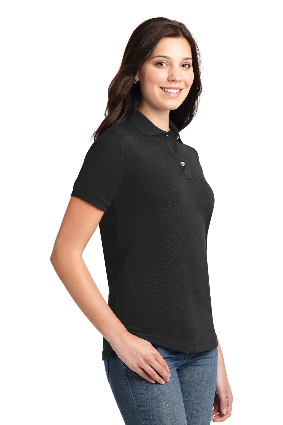 Women's Heavyweight Cotton Pique Polo