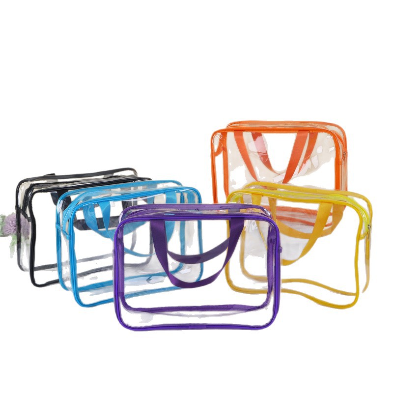 Clear Tote Bag With Zipper 2