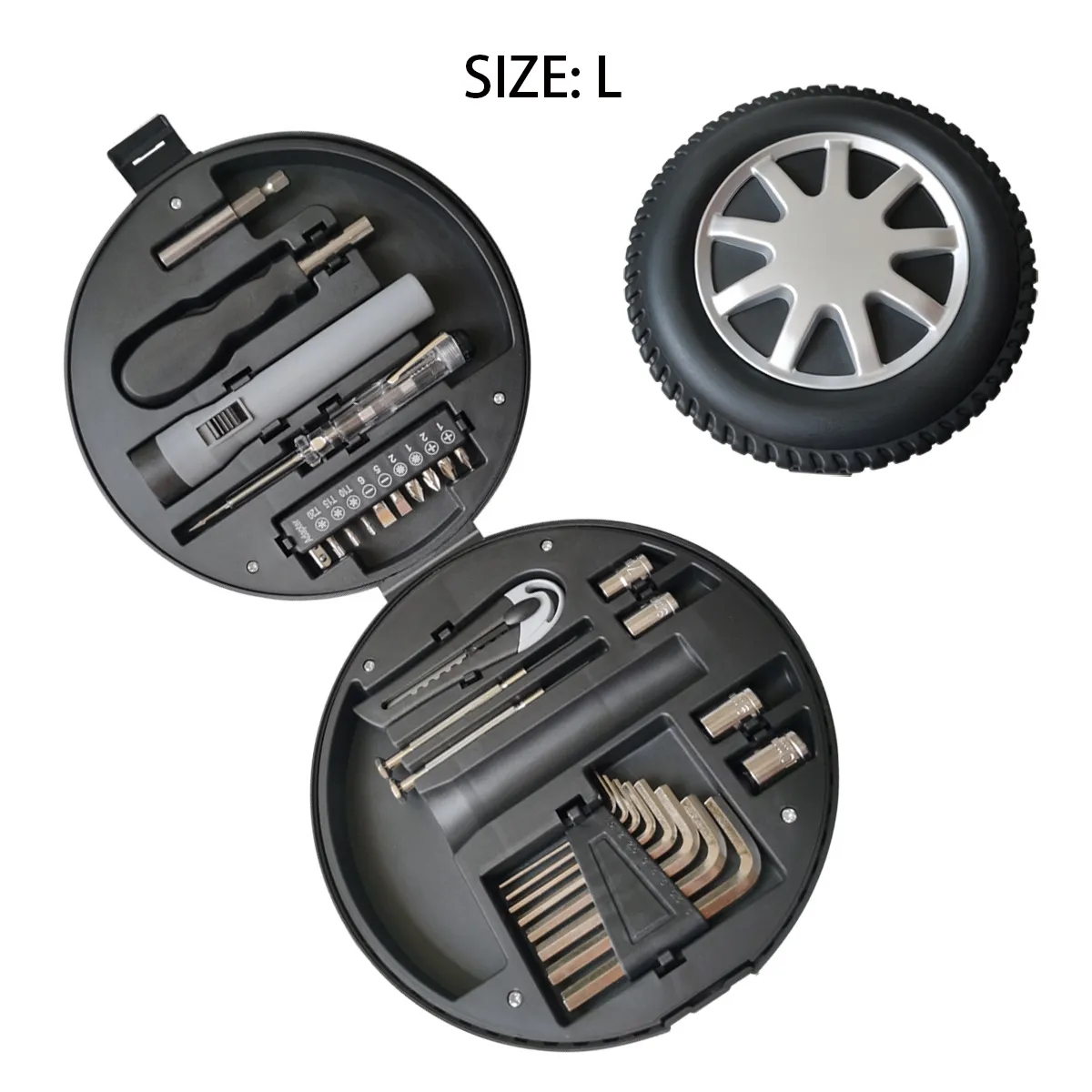 Industries Multi Tool Gift Set in Tire Shape Case 3