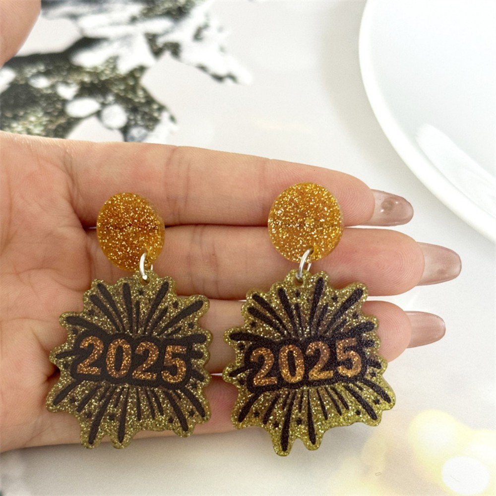 HAPPY NEW YEAR Earrings 2