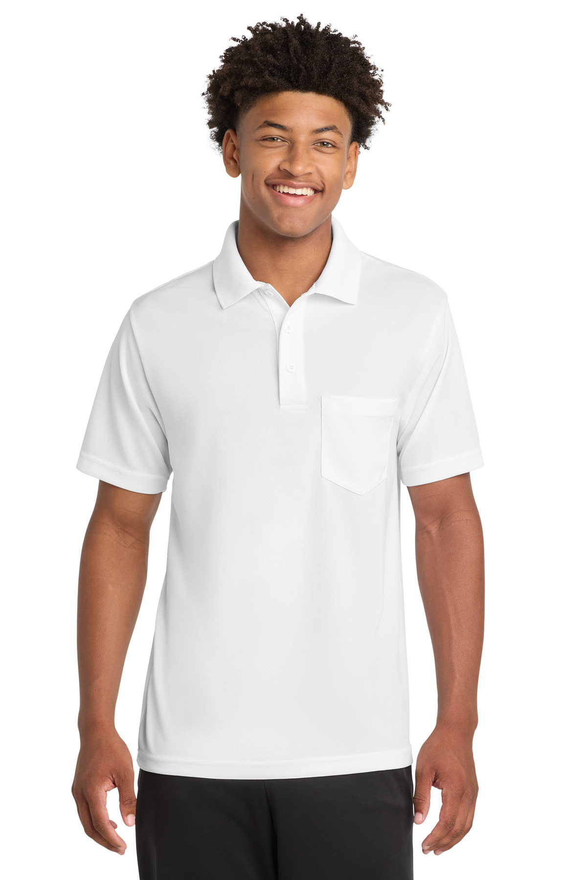 Sport-Tek PosiCharge RacerMesh Pocket Polo. ST640P 40