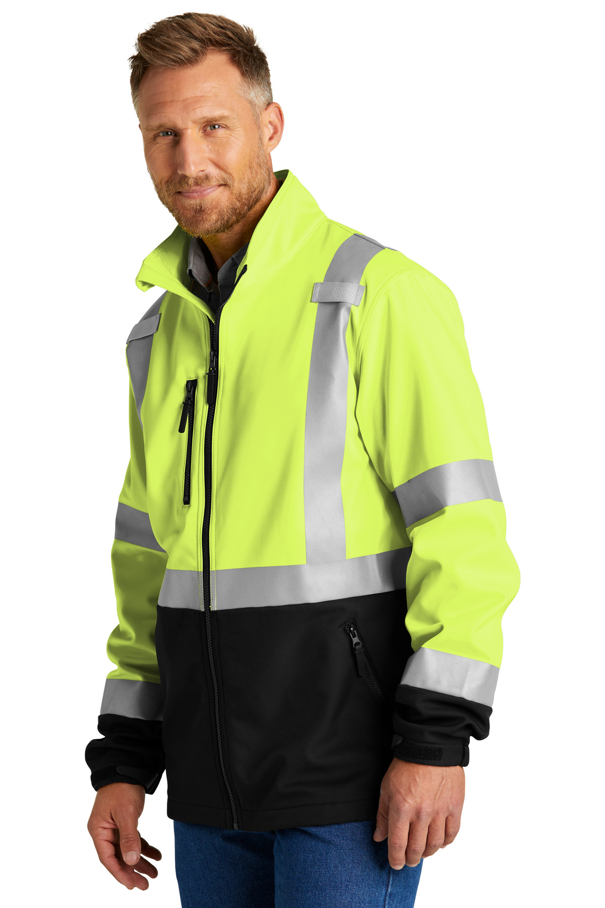 CornerStone ANSI 107 Class 3 Soft Shell Jacket CSJ503 5