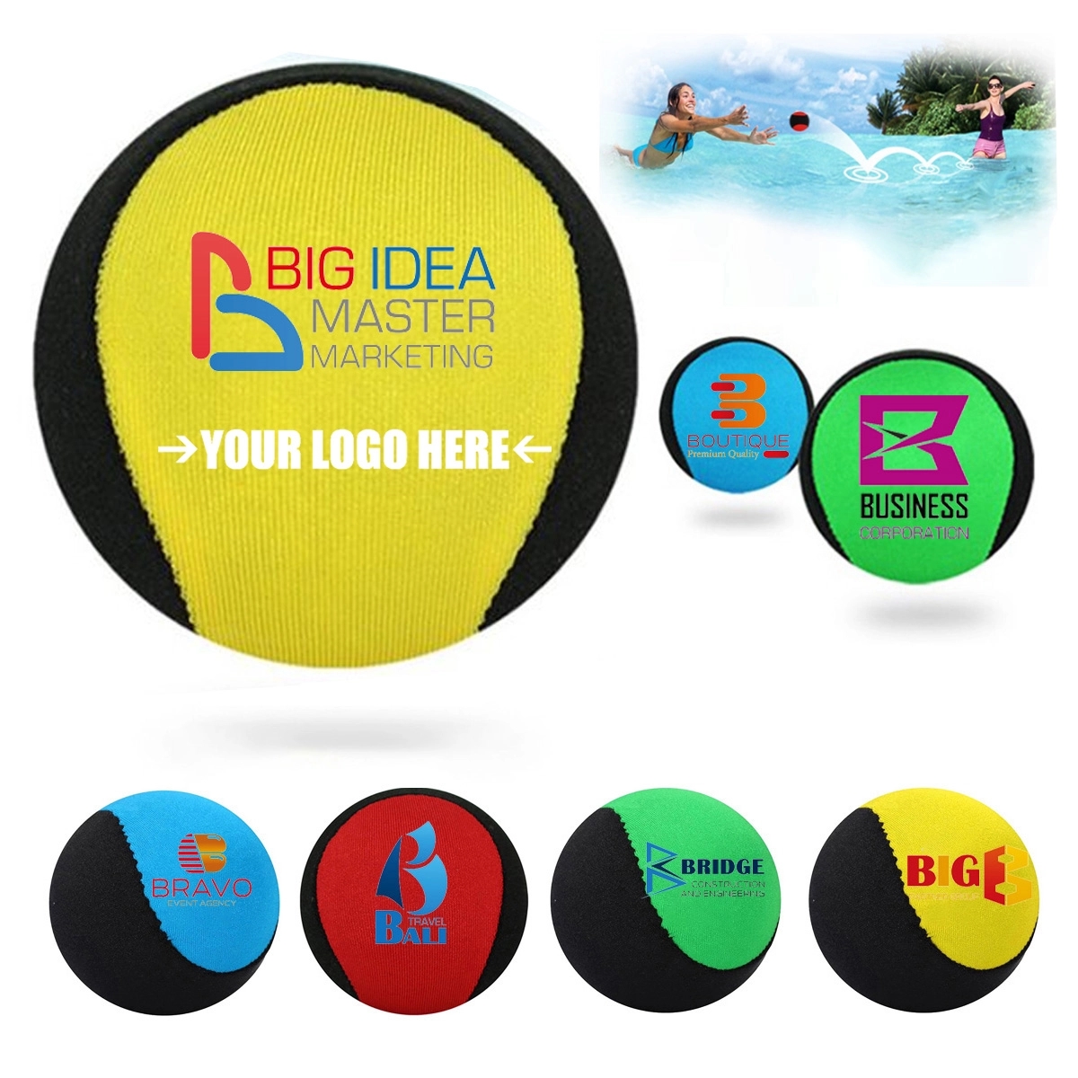 Swimming Pools Water Toy Outdoor Floating Bouncing Ball 5
