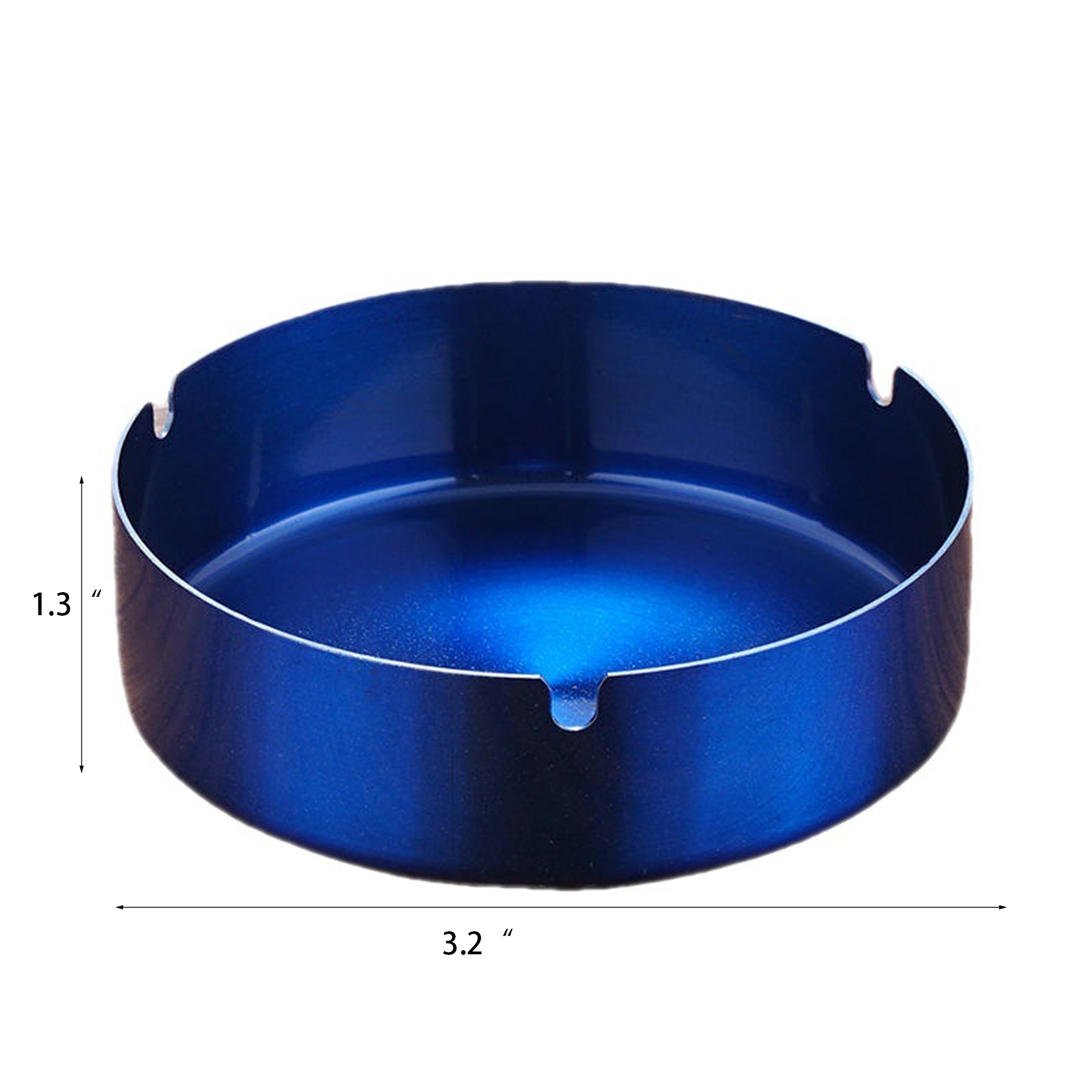 Round Stainless Steel Ashtray 2
