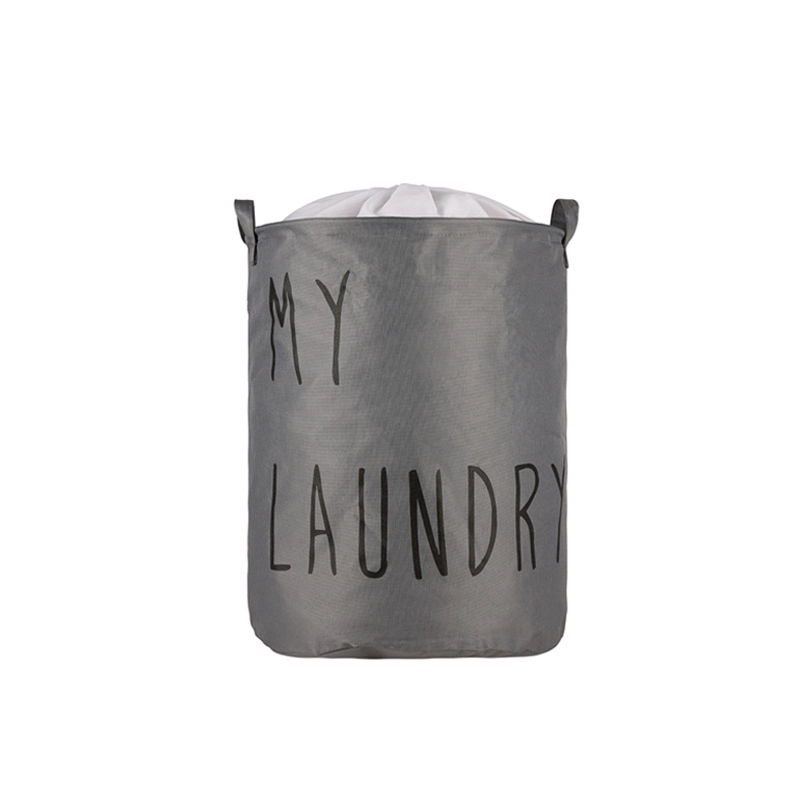 Custom Portable Laundry Hamper & Folding Storage Basket 6