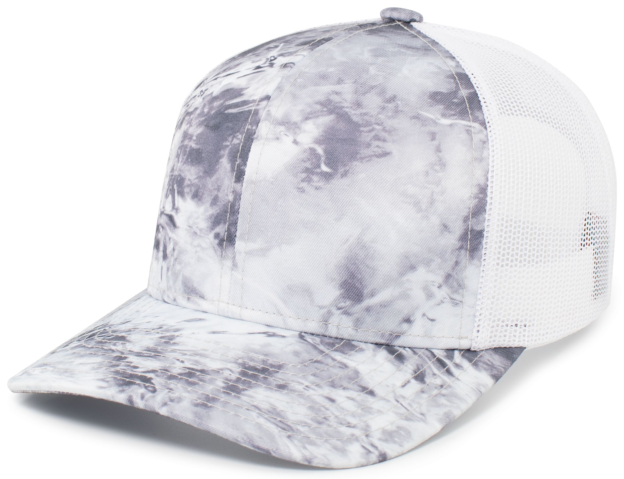 Mossy Oak® Trucker Snapback, custom hat with logo imprint 2