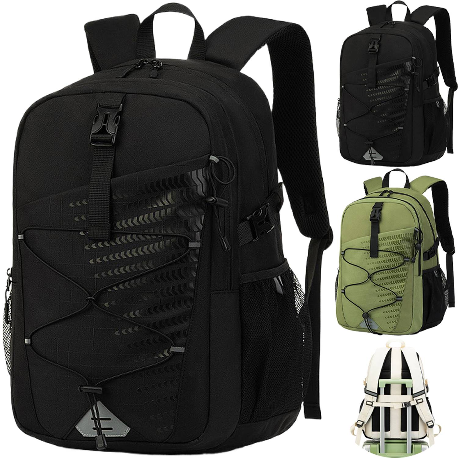 Waterproof Nylon Travel Backpack 12