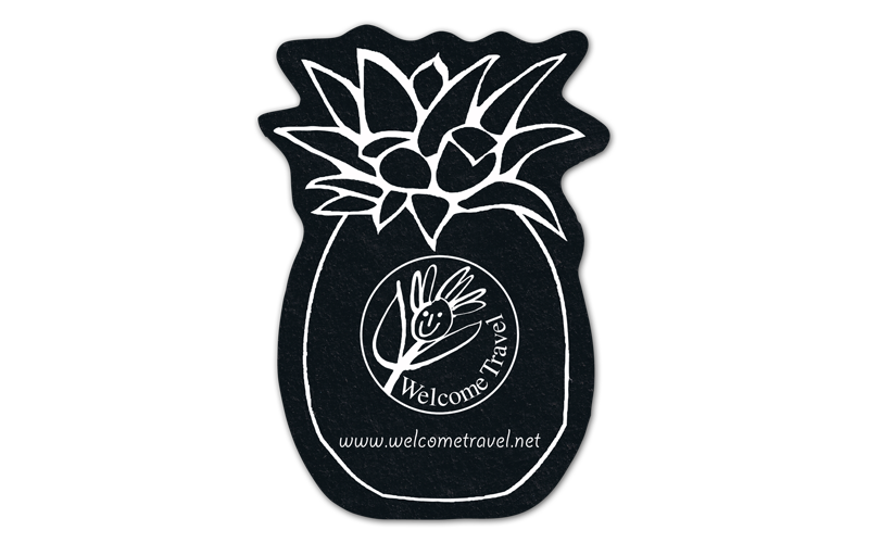 Pineapple Flat Tire Coaster