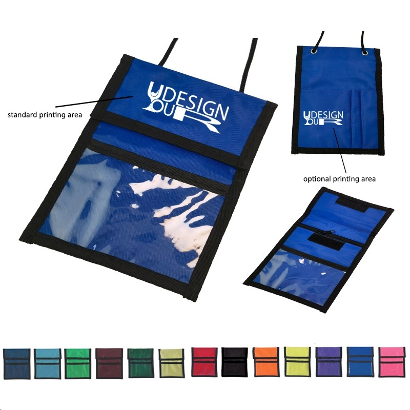 Custom Neck Wallet Badge Holder MOQ100