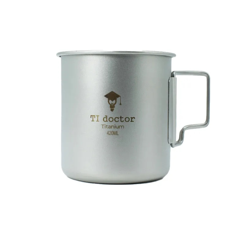 Everest Ultralight Titanium Camping Mug (12oz/14oz/16oz) 1