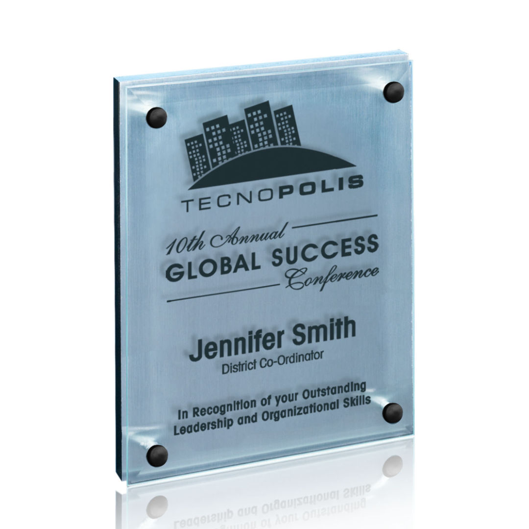 Kingston Plaque - Metallic Silver 23
