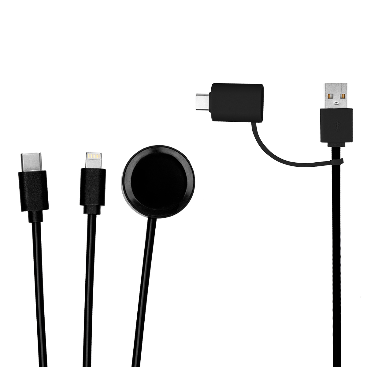 3' Multi-Charging Cable With Watch Dock 6