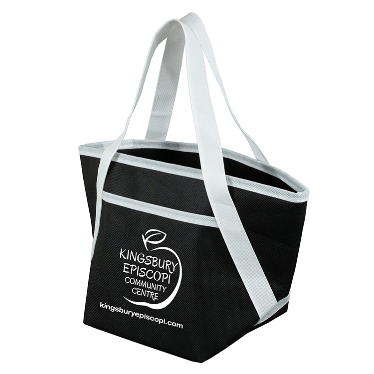 "THE HORIZON" Zipper Cooler Tote 6-Pack Size 47