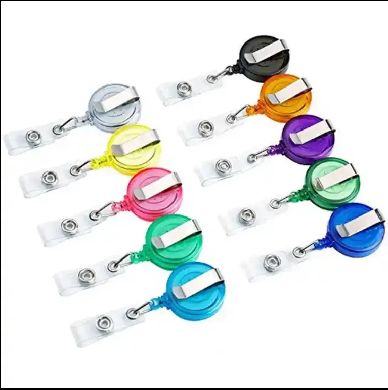 Round Transparent Color Easy Pull Stretch Buckle 2