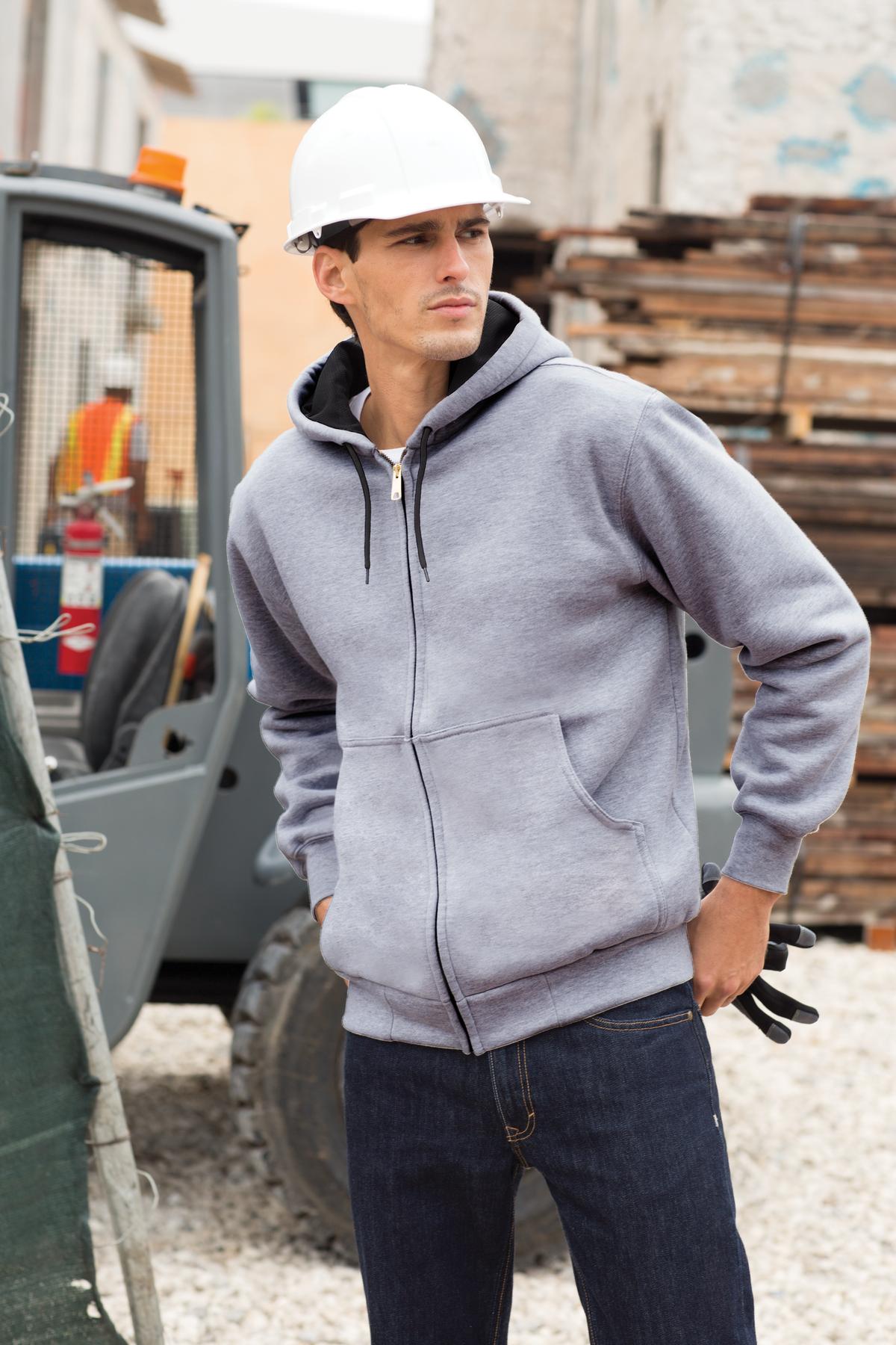 CornerStone® - Heavyweight Full-Zip Hooded Sweatshirt with Thermal Lining 15