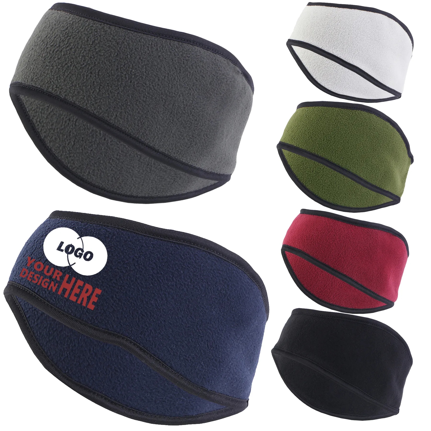 Winter Fleece Ear Warmer Muff Headband