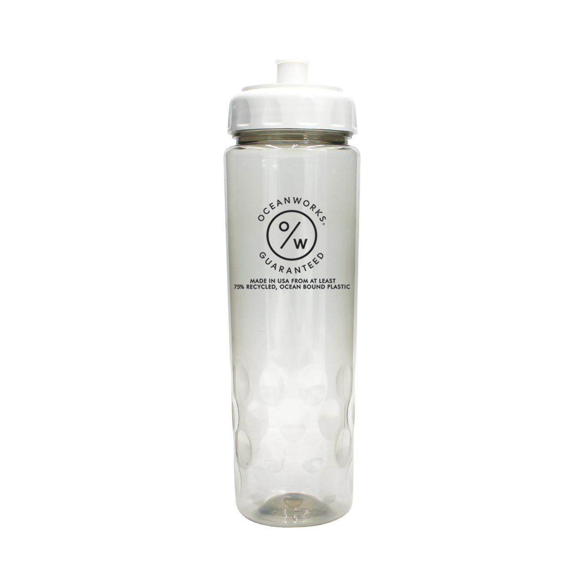 RECYCLED PET - 24 oz. Bottle with Push 'n Pull Cap 22