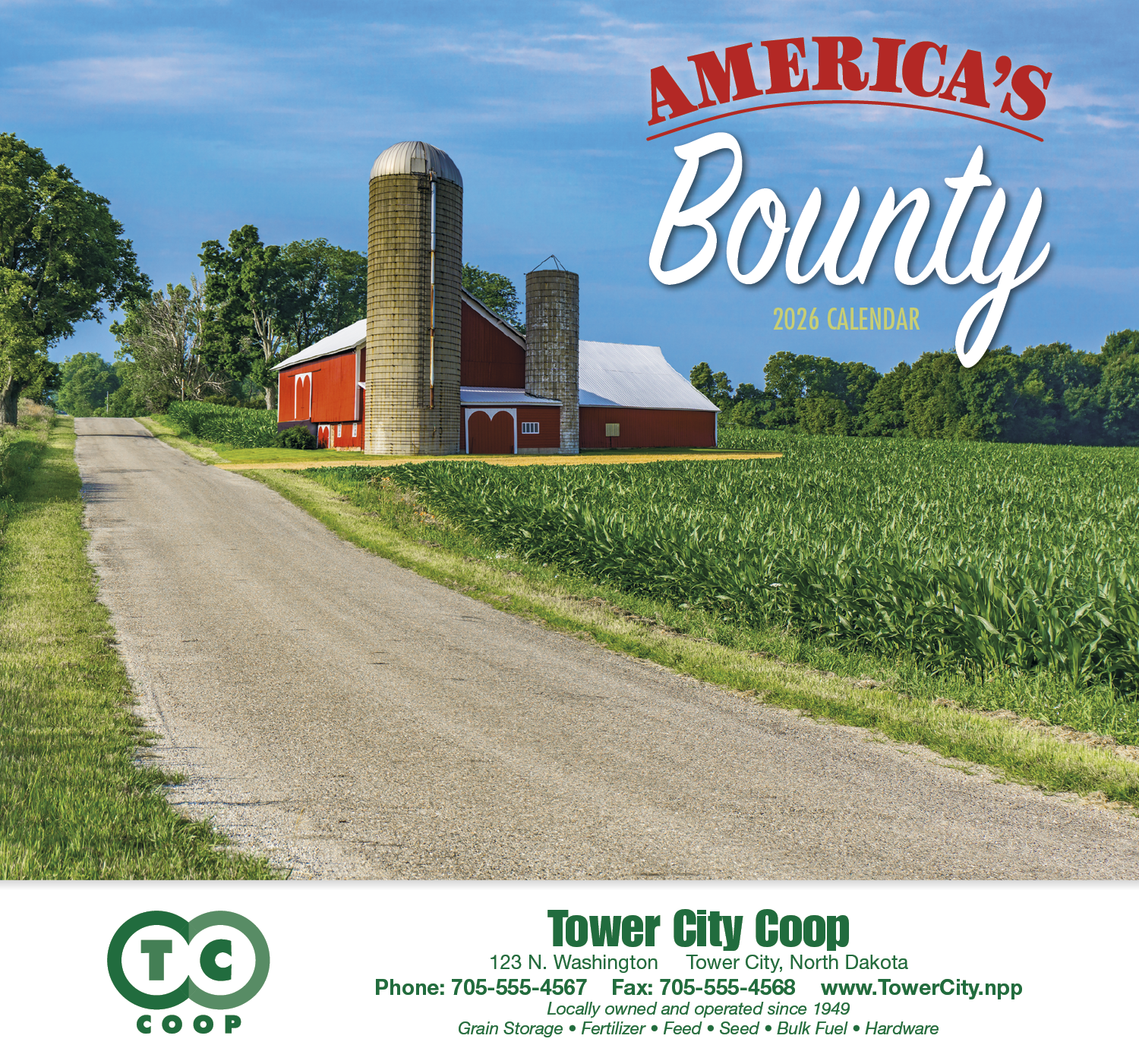 HotLine® Products America's Bounty Appointment Calendar - Stapled 3