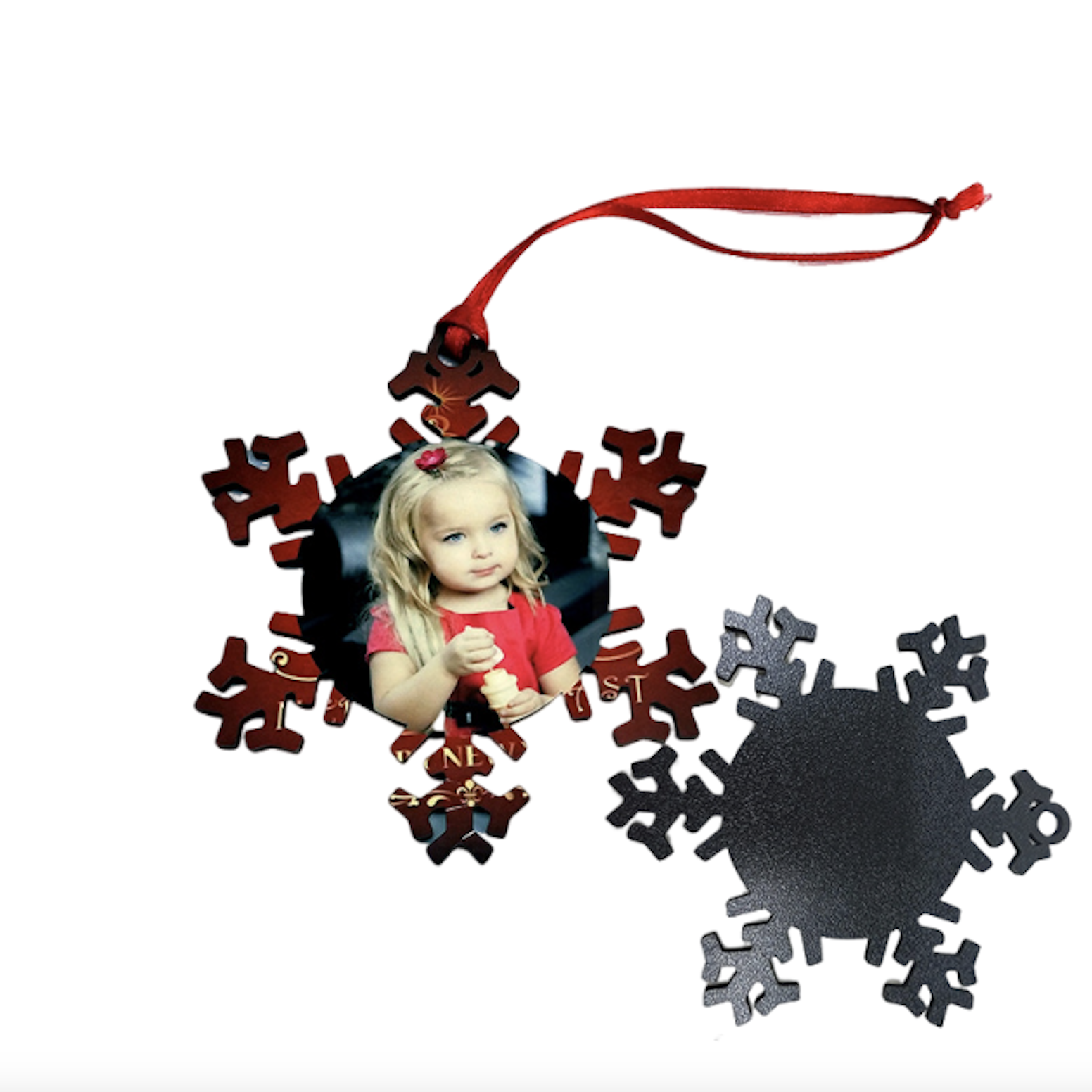 Wood Snowflake Ornaments 2