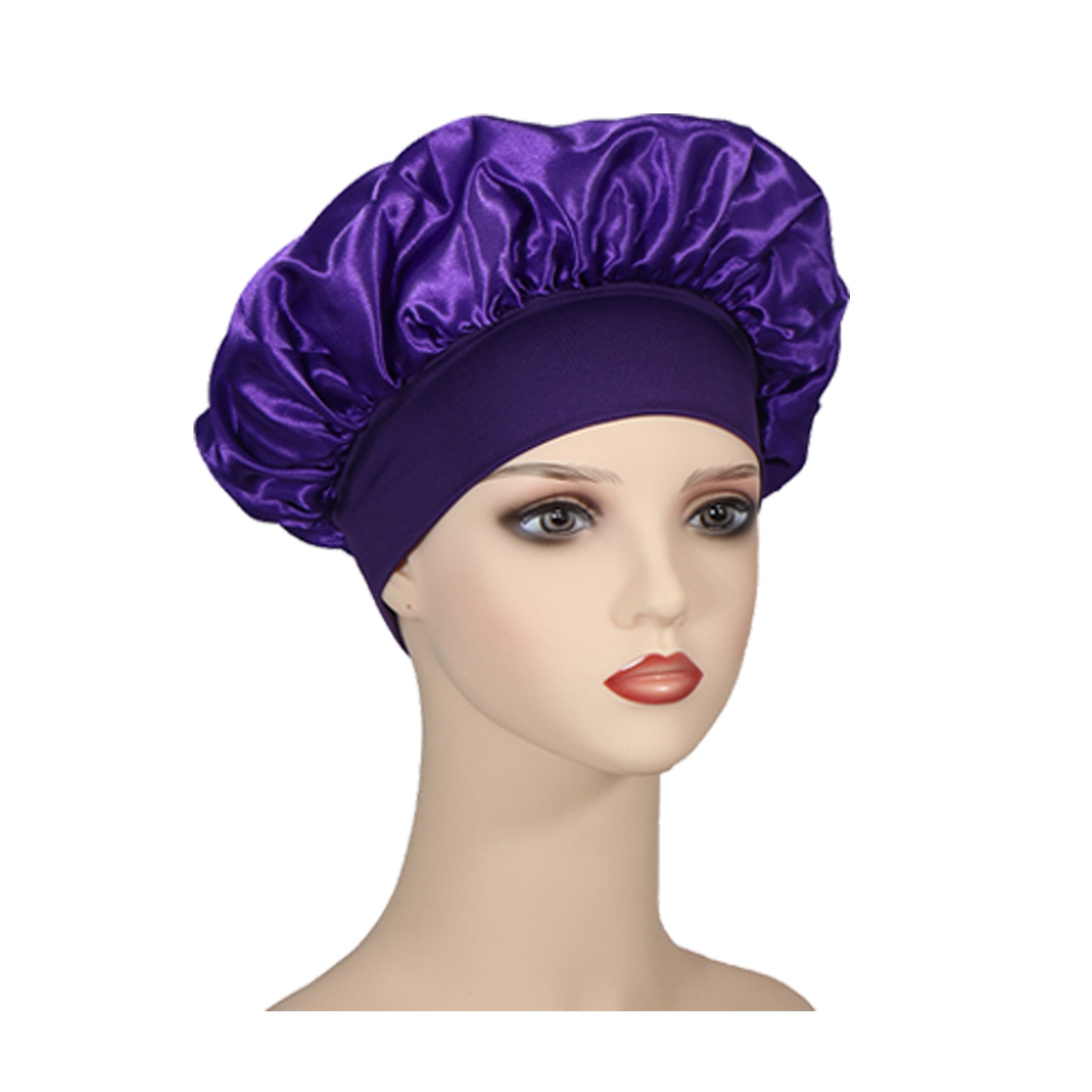 Elastic Broadband Sleeping Bonnet 2