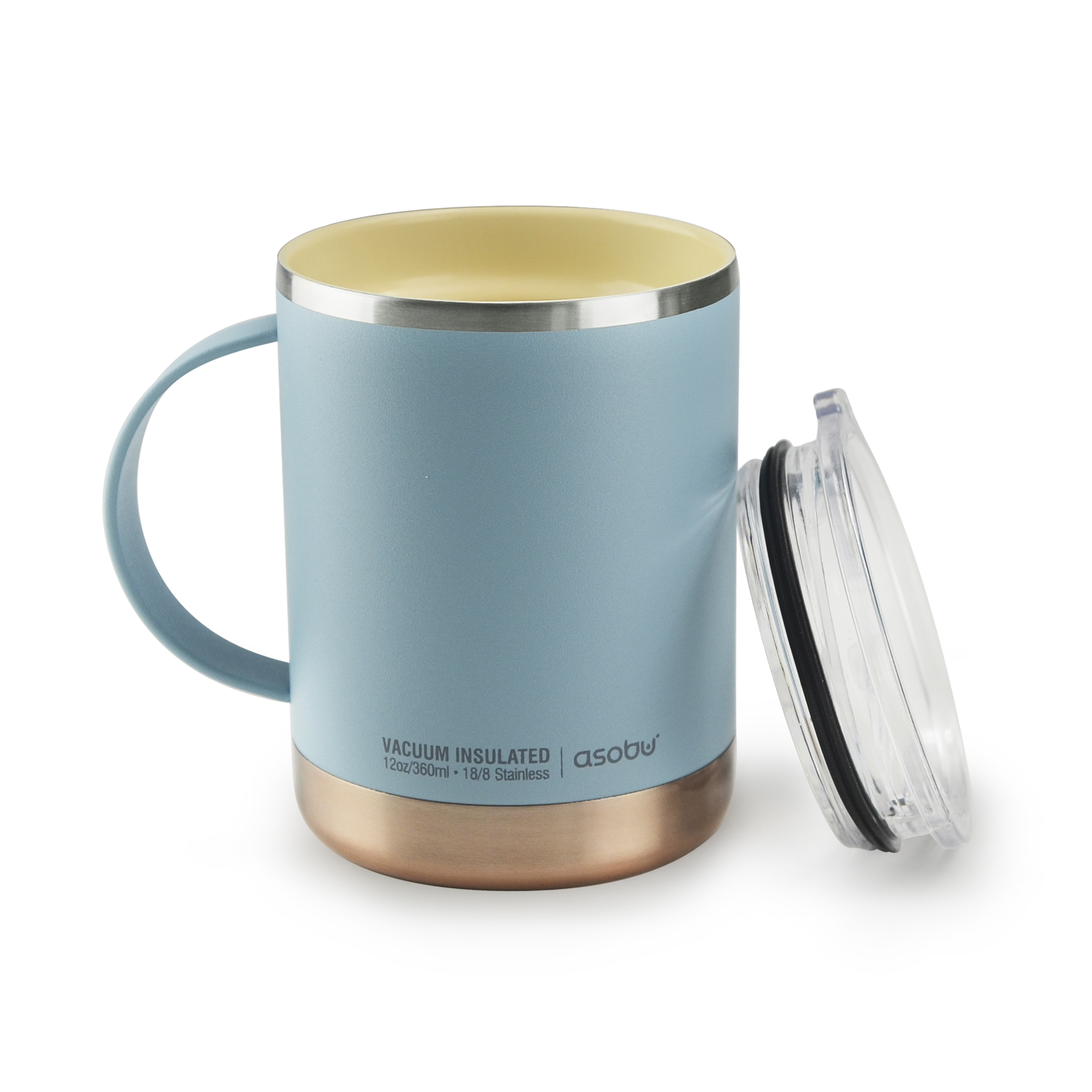 12 Oz. Asobu Ultimate Mug w/ Shatterproof Ceramic Interior 13