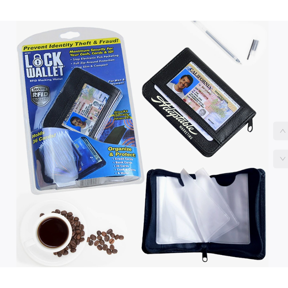 RFID Zipper Wallet 2