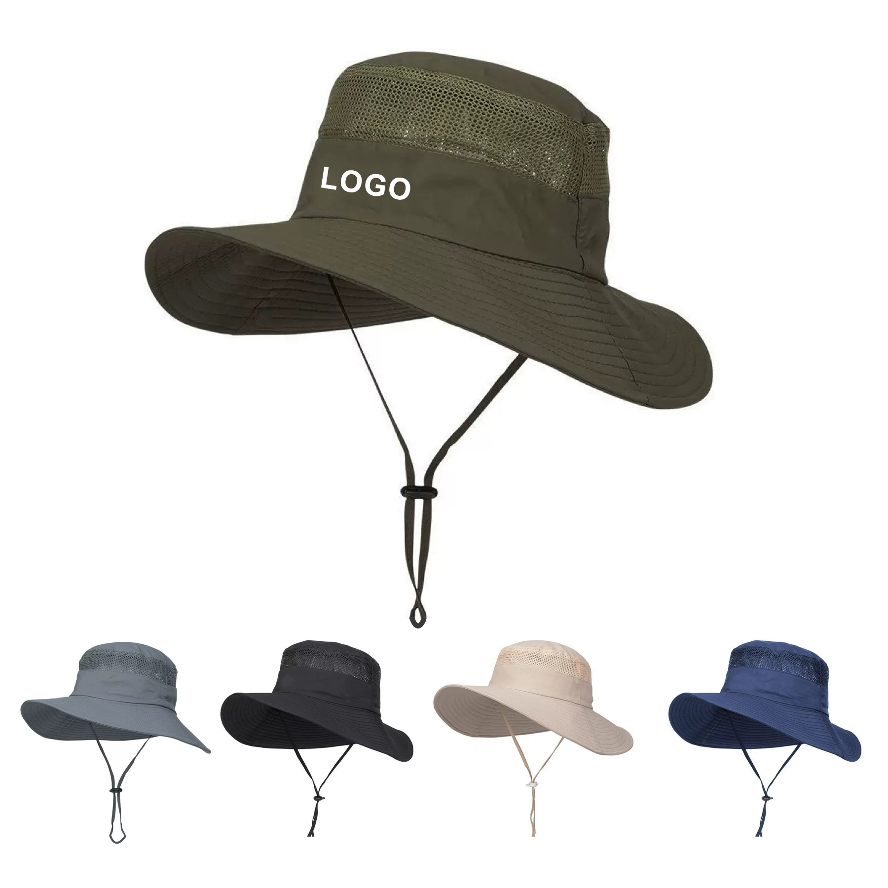 Folding Drawstring Fisherman's Hat 2