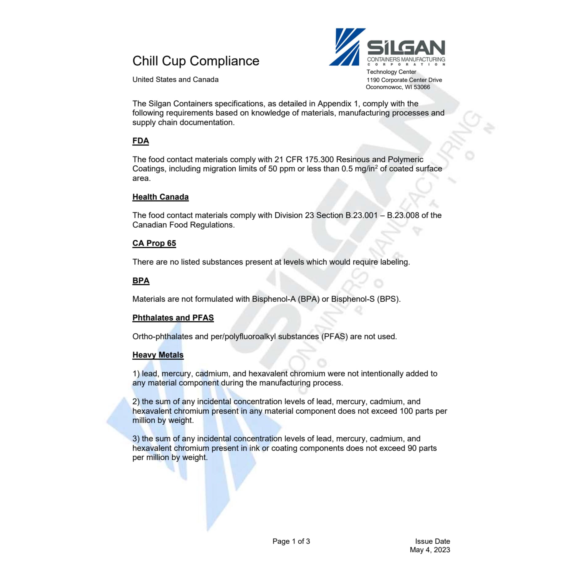 Recyclable Steel Chill-Cups™ 16oz 8