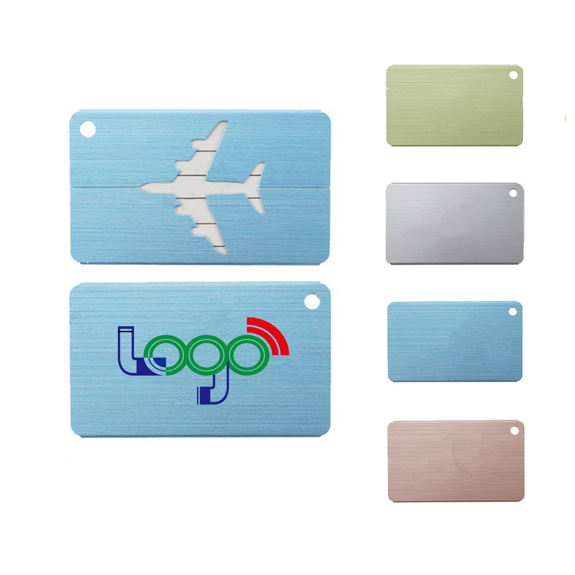 Aluminum Travel Tag 4
