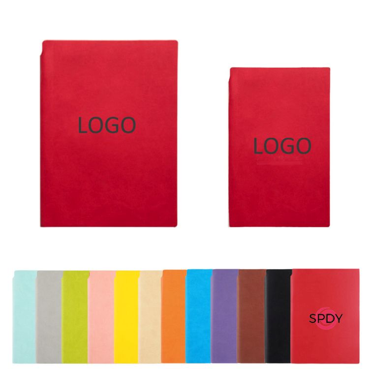 Soft-Cover Travel Journal w/ Penholder 1